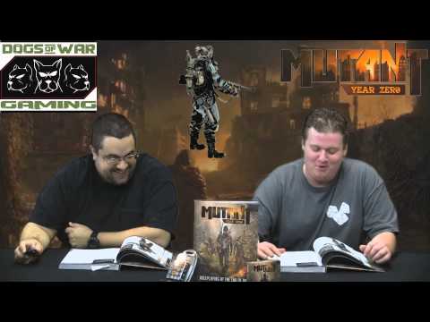 Mutant: Year Zero Genlab Alpha CoreBook - YouTube Video