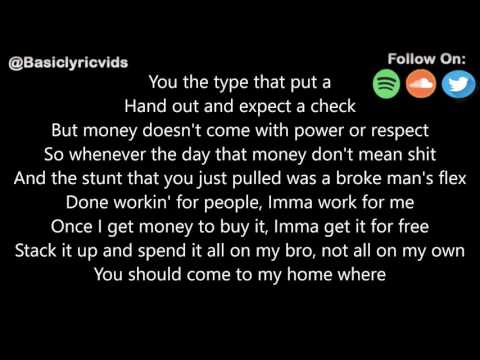 Imad Royal - Selfish (Lyrics)