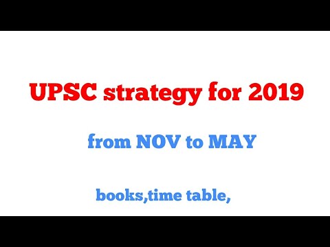 UPSC Strategy for 2019 | UPSC Books | UPSC Articulate |  UPSC preparation