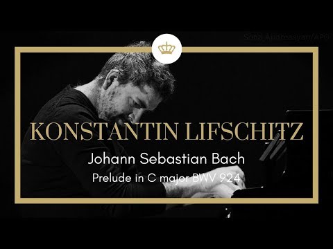 Johann Sebastian Bach: Prelude C Major BWV 924, Konstantin Lifschitz
