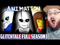 Glitchtale Full Season 1 Undertale Animation EP 1 2 3 4 5 Undertale REACTION