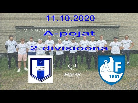 Helsinki United - ÅIF A-pojat (2. divisioonan sarjapeli 11.10.2020)