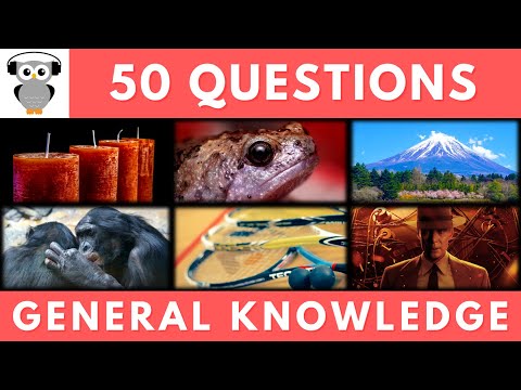 General Knowledge Quiz Trivia | 50 Questions | Do You Know | #quiz #trivia #generalknowledge