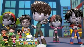 Download lagu Poor thing! Magic 5 Becomes an Enemy Because of the Magic 5 Robot? | Magic 5 The Animation - Epis... mp3