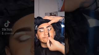 Barbie Goin Bad - Nicki Minaj (Male to Female makeup transformation 😱)  /Tiktok