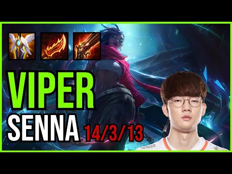 VIPER - SENNA vs BERYL - RELL Support - KR Challenger - Patch 11.5 QUADRAKILL