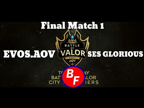 EVOS.AOV vs SES GLORIOUS - FINAL PERTANDINGAN 1