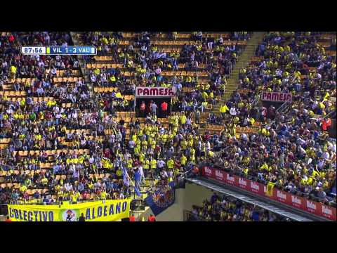 Gol de Trigueros (1-3) en el Villarreal CF - Valencia CF - HD