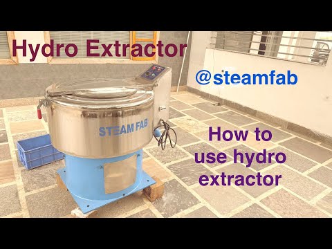 Hydro Extractor Machine