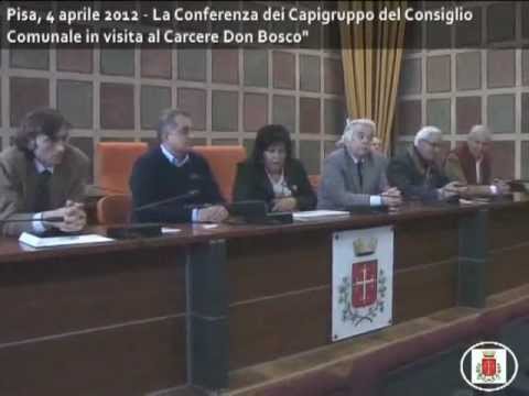 Pisa, La Conferenza dei Capigruppo del Consiglio Comunale in visita al Carcere Don Bosco