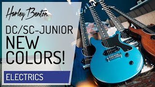 Video thumbnail for Harley Benton - Sneak Peek - DC/SC-Juniors - New Colors for 2020! by Harley Benton
