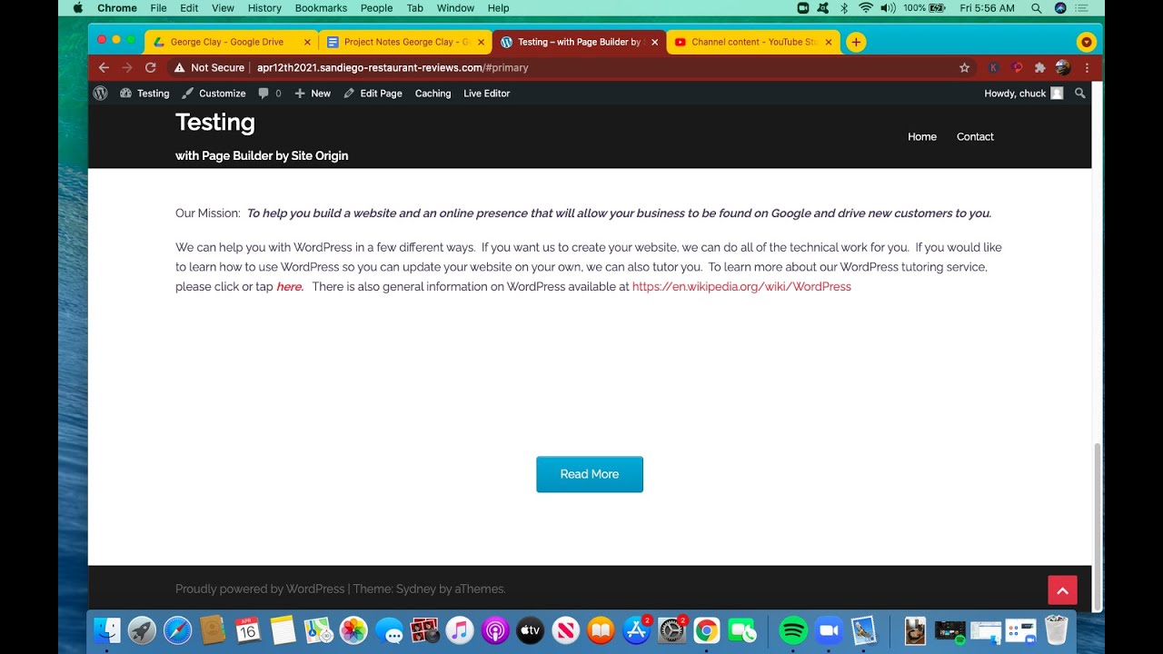 Create a Read More Button in WordPress