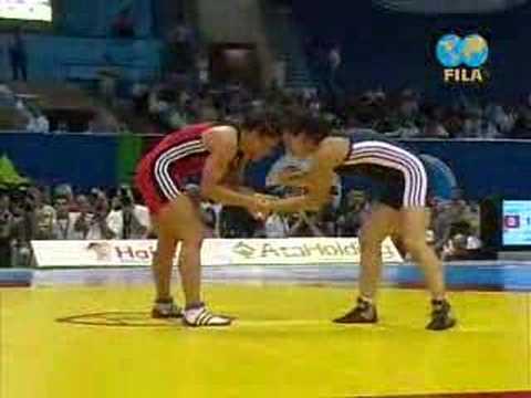 Baku 59kg Finale 1-2 GROSS Stephanie (GER) - BOKHASHVILI-PRI