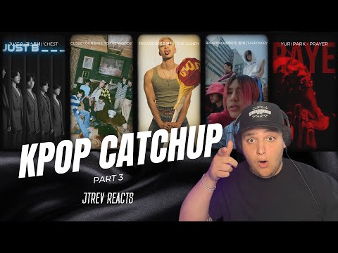 KPOP REACTION (JUSTB, YURI PARK, CLOSE YOUR EYES, FROM20, 82MAJOR) JTREV REACTS KPOP CATCHUP PT 3