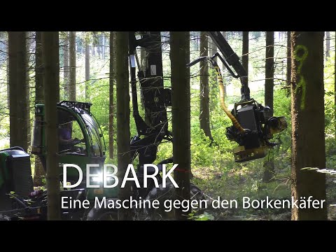 DEBARK - Eine Maschine gegen den Borkenkäfer