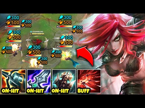 THESE KATARINA BUFFS JUST COMPLETELY BROKE HER! (ULT IS CRACKED NOW)