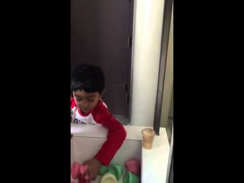 Vihaan selling ice cream