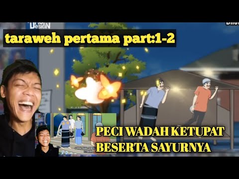 film animasi Kona |  taraweh pertama part:1-2 reaction dhot design