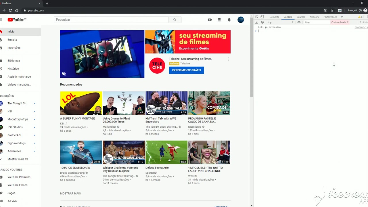Youtube Auto Comment Bot (chrome extension)