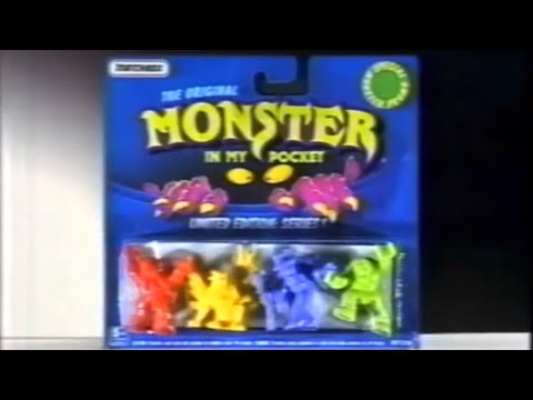 1991 Monster In My Pocket Commercial