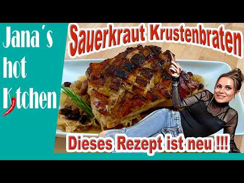Krustenbraten trifft Sauerkraut – Ein Rezept, das nach Weihnachten schmeckt! #Festtagsbraten