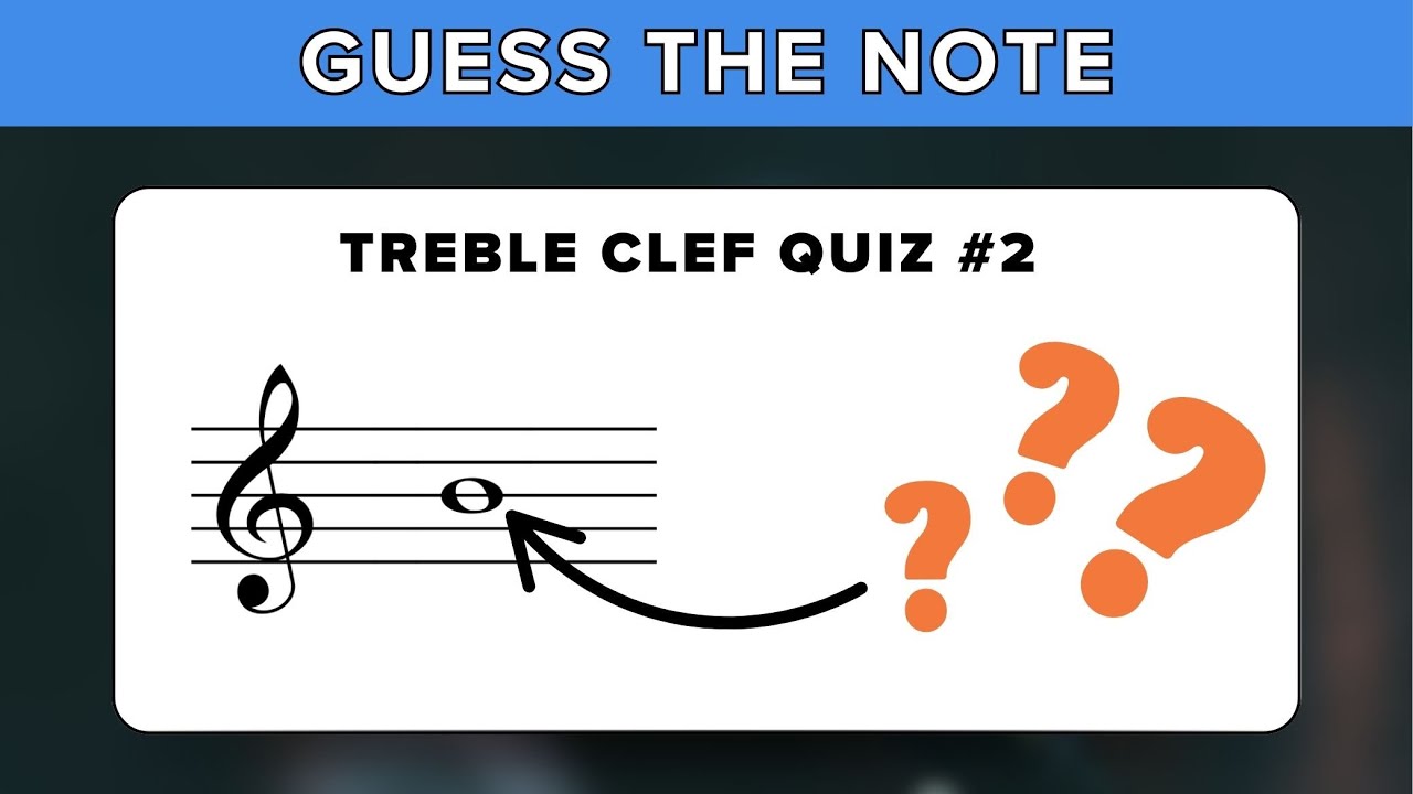 Treble Clef Notes Quiz #2 | Test Your Knowledge!