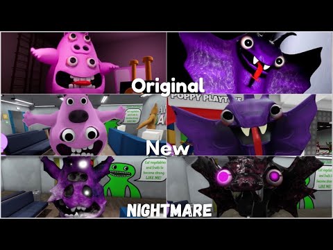 Original Garten of Banban 3 vs NEW Garten of Banban 3 vs Nightmare Garten of Banban 3 Jumpscares