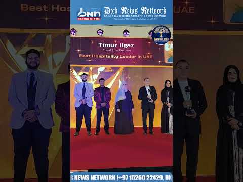 Golden Tree Awards 2025 Dubai | Best Hospitality Leader: Timur Ilgaz | Rotana Hotels
