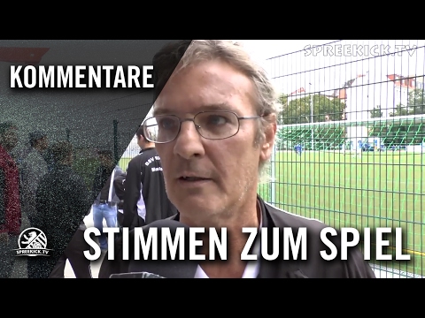 SV BW Berolina Mitte - BSV Eintracht Mahlsdorf II - Stimmen zum Spiel | SPREEKICK.TV