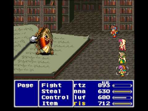 Let's Play FInal Fantasy 5 (Blind) Part 28 A Hunting we will go