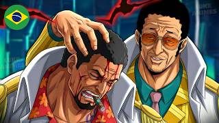 O DIA QUE O KIZARU TRAIU A MARINHA 💀🔥 ONE PIECE 1154