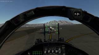 DCS World VR - F15C Red Flag Campaign - Part 1 (Takeoff & Ingress)
