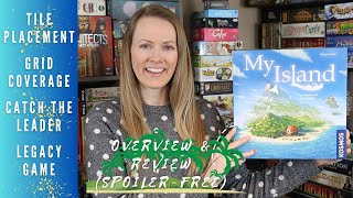 MY ISLAND | Spoiler-Free Review of this Tile-Laying Legacy Game!