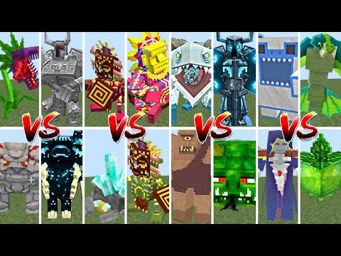 ALL MOWZIE'S MOBS TOURNAMENT (Minecraft Mob Battle)