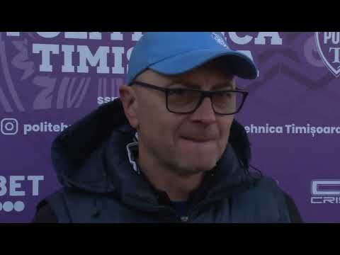 Politehnica Timișoara - Politehnica Iași 1-3. Declarațiile antrenorilor