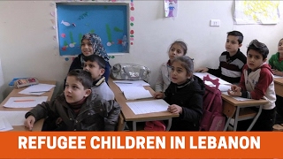 A school that helps children escaping war in Syria (2:43)