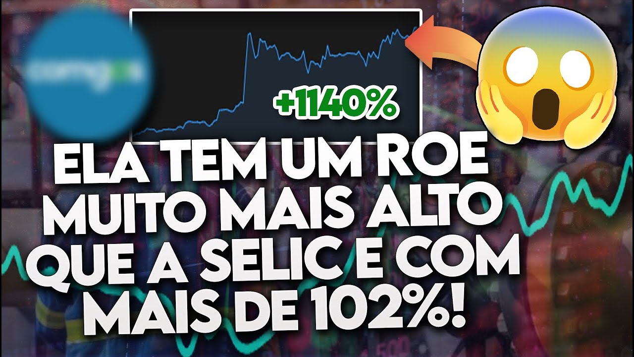 5 AÇÕES com um ROE muito MAIOR que a SELIC! (Geram MUITO VALOR e tem LUCRO CONSTANTE!) - TOP 5