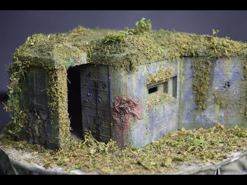 How to build a realistic looking bunker HD 1080 P