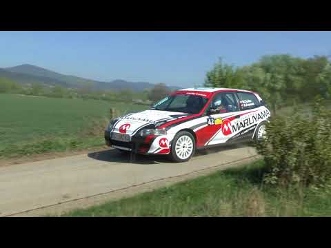 1 Łodygowicki RallySprint 2018 - Mariusz Cieślar / Leszek Polok - Honda Civic