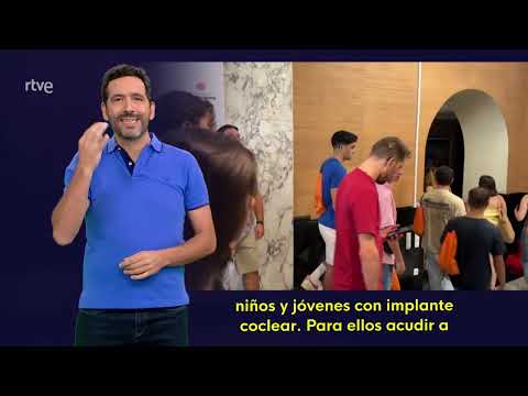 Encuentro de jóvenes implantados cocleares en Tarragona en el programa «En lengua de signos»