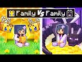 Minecraft BEE Family vs DRAGON Family!