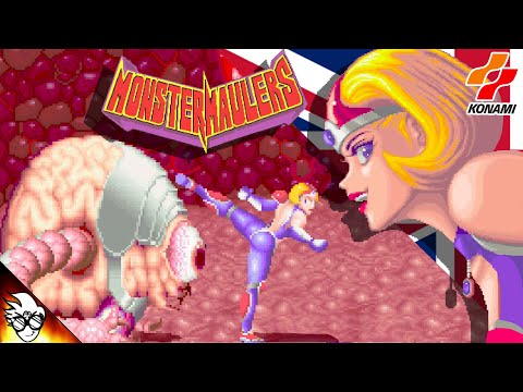 Monster Maulers (Arcade / 1993 - Konami) - Anne [Playthrough/LongPlay]