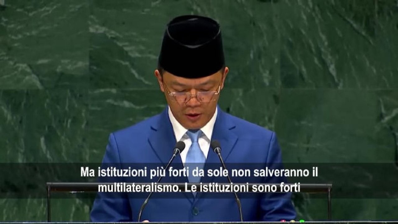 Sugiono (Indonesia): Palestina banco di prova per la coscienza, rispettare diritto internazionale