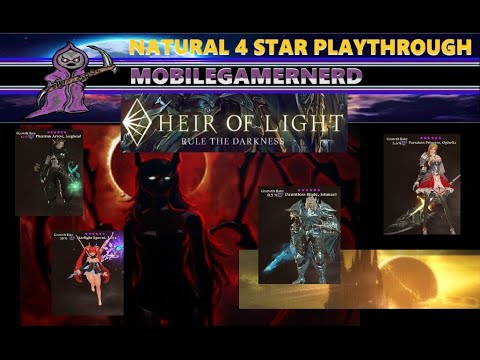 HEIR OF LIGHT 2024 (4 Star Natural Heroes Only Playthrough) DAY 5