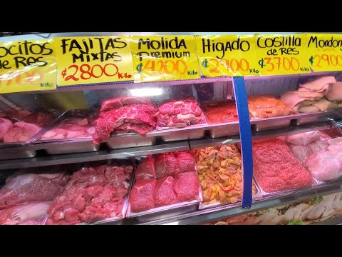 😱Impactado con este Mercado de Heredia, Costa Rica 🇨🇷 🥩Carnes, 🧀Quesos, 🥓Embutidos