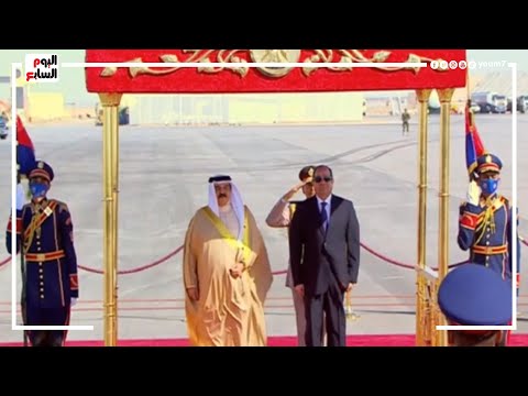 الرئيس السيسى يستقبل ملك الأردن وملك البحرين بحضور محمد بن زايد بمطار العلمين