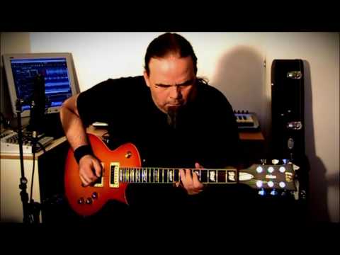 Blues Rock Solo - Over ZZ top style backing track in A