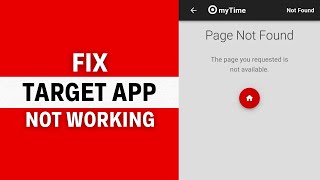 Target App Not Working on iPhone: How to Fix Target App Not Working