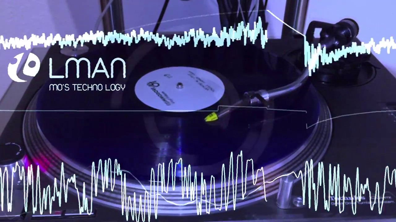 LMan - Mo's Techno Logy (VINYL recording, REAL C64)