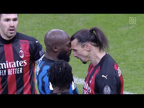 Beef beim Milan-Derby: Lukaku vs. Ibrahimovic | DAZN